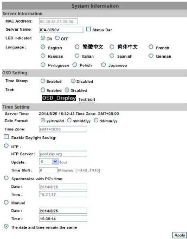 Planet ICA-3250V - Configuration - 6