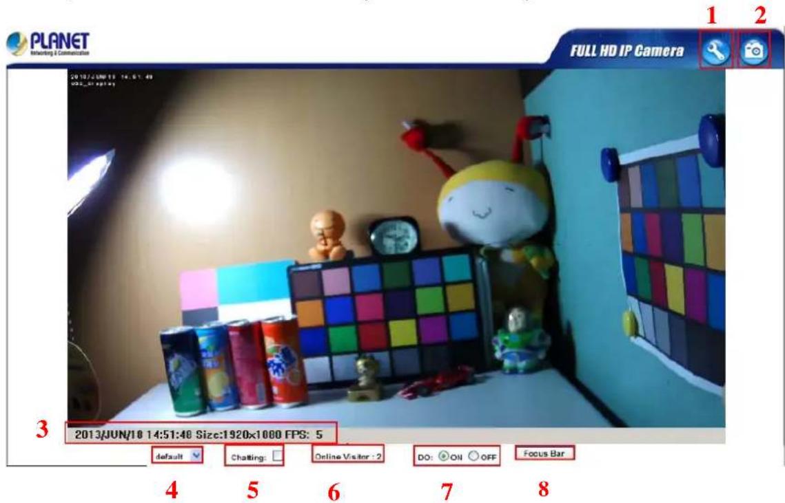 Planet ICA-3250V - Live Viewing - 1