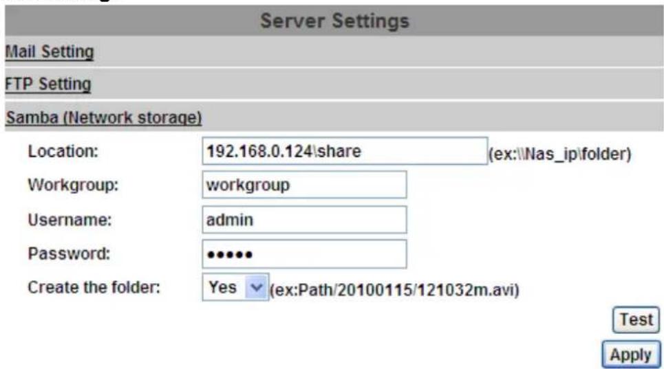 Planet ICA-3250V - Mail Setting: - 3