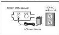 Acoustic Research AWSBT4BK - Powering the Speaker - 1