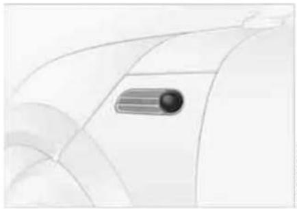 Abstract curved line drawing with a central rectangular object (no text or symbols)