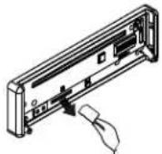 Pyle PLD40MU - Unloading a disc, USB or card - 2