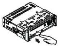 Pyle PLD40MU - Unloading a disc, USB or card - 1