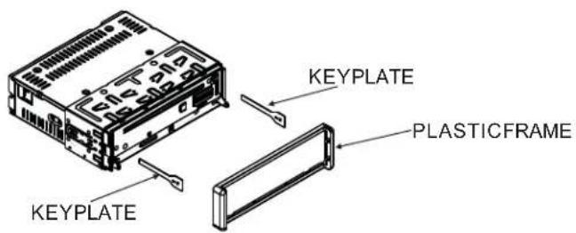 KEYPLATE KEYPLATE PLASTICFRAME