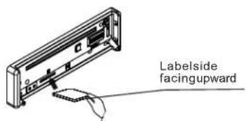 Labelside facingupward