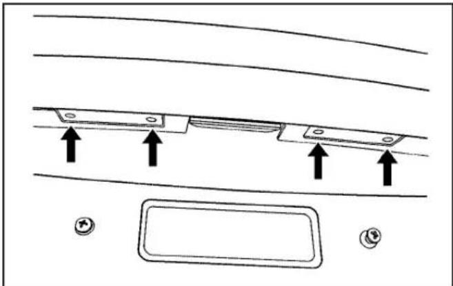 Buick Lacrosse (2006) - License Plate Lamp - 1