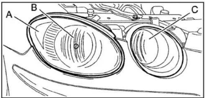 Buick Lacrosse (2006) - Headlamps and Sidemarker Lamps - 1