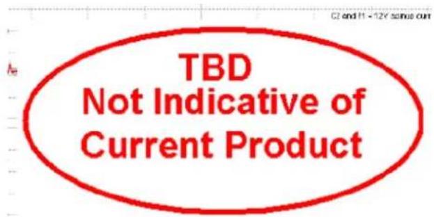 TBD Not Indicative of Current Product