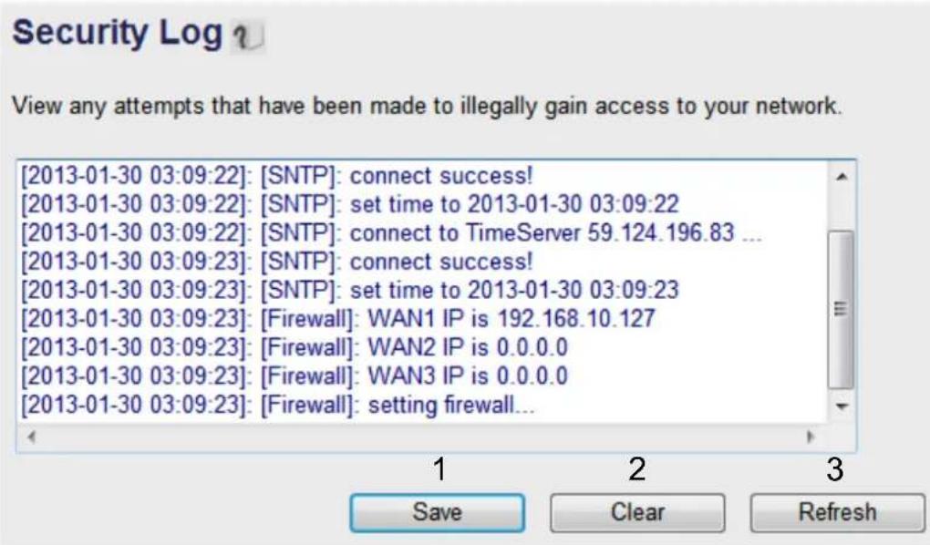 [2013-01-30 03:09:22]: [SNTP]: connect success! [2013-01-30 03:09:22]: [SNTP]: set time to 2013-01-30 03:09:22 [2013-01-30 03:09:22]: [SNTP]: connect to TimeServer 59.124.196.83 ... [2013-01-30 03:09:23]: [SNTP]: connect success! [2013-01-30 03:09:23]: [SNTP]: set time to 2013-01-30 03:09:23 [2013-01-30 03:09:23]: [Firewall]: WAN1 IP is 192.168.10.127 [2013-01-30 03:09:23]: [Firewall]: WAN2 IP is 0.0.0.0 [2013-01-30 03:09:23]: [Firewall]: WAN3 IP is 0.0.0.0 [2013-01-30 03:09:23]: [Firewall]: setting firewall...