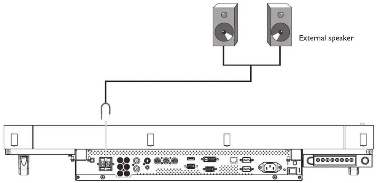 External speaker