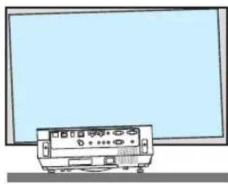 NEC NP-P502W - Turn the left and right tilt feet to adjust. - 1