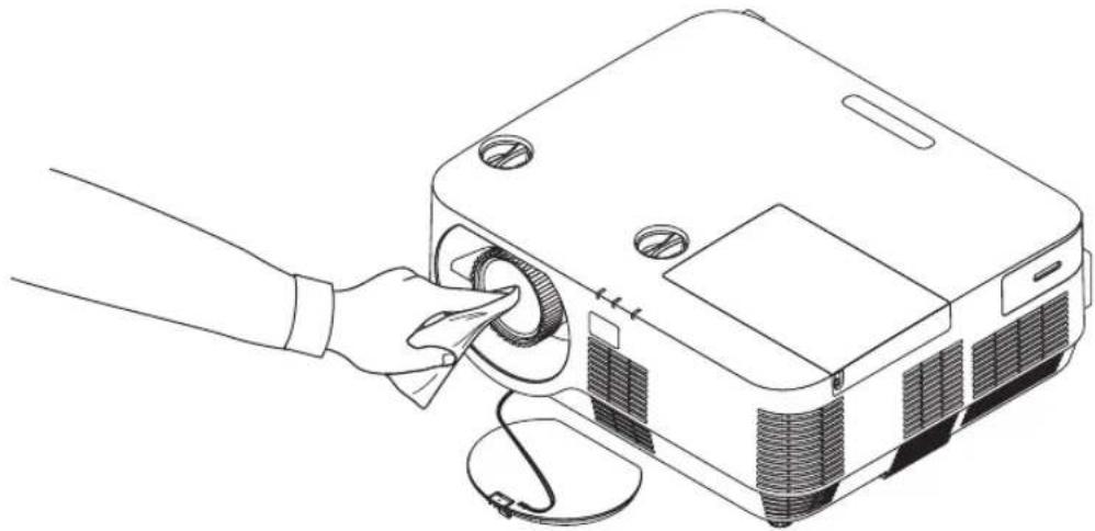 NEC NP-P502W - WARNING - 1