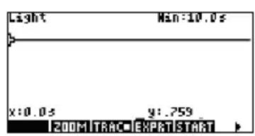 Light Max:10.0s x:0.0s y:.759 200M TRAC EXPERT START