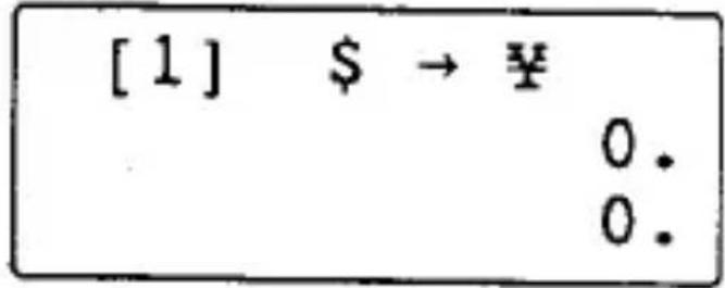 [1] $ → ¥ 0. 0.