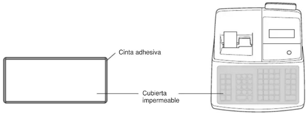 Cinta adhesiva Cubierta impermeable