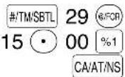 SHARP XE-A505 - Procedure - 2