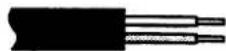 SANYO VHR-276 - Mains lead connections - 1