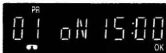 SANYO VHR-276 - Programming on the VCR display - 2