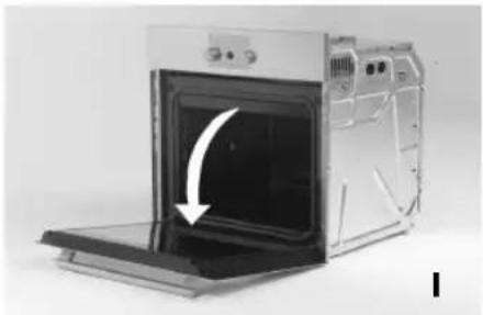 IGNIS AKS 144 - Changing the rear oven lamp bulb: - 1