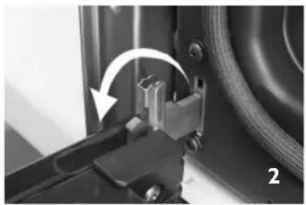 IGNIS AKS 144 - Changing the rear oven lamp bulb: - 2