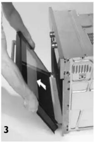 IGNIS AKS 144 - Changing the rear oven lamp bulb: - 3