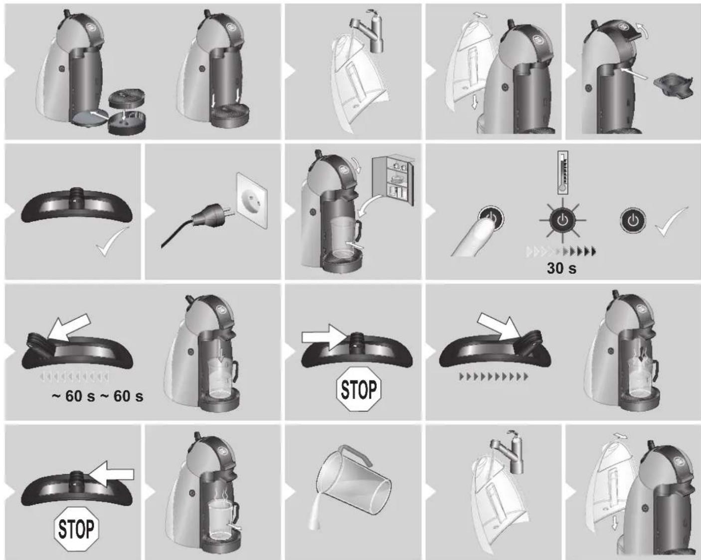 MOULINEX PV1006 Nescafe Dolce gusto PICCOLO - STOP – Please read before using - 1