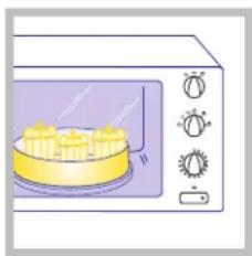 INDESIT MWI 14IX - Turning the oven on with the microwave + grill function - 1