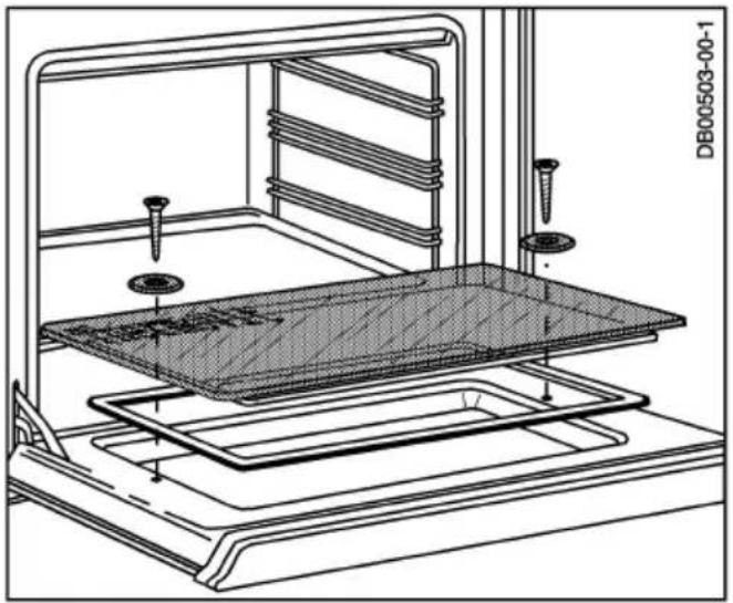 BLOMBERG BGO 5112 X - Taking out the interior oven door pane. - 1