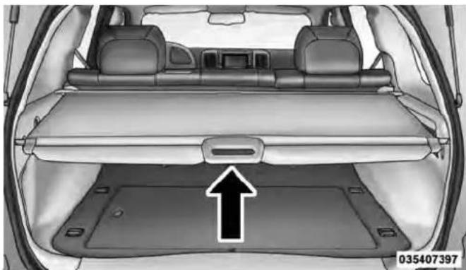 JEEP Grand Cherokee SRT (2010) - RetractableCargoAreaCover—IfEquipped - 1