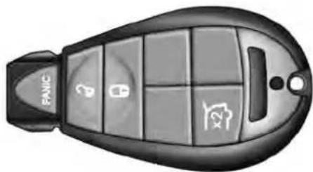 JEEP Grand Cherokee SRT (2010) - REMOTEKEYLESSENTRY(RKE) - 1