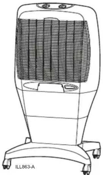 Convair Megacool ILL863-A - Portable Evaporative Cooler - 1