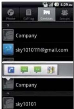 Phone Call log Contacts Dampets s Company sky1010111@gmail.com Company sky10101