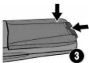 PANASONIC GD75 - Fitting the Battery - 3