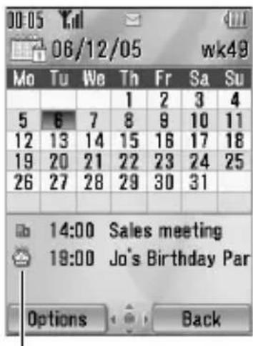 PANASONIC EB-MX6 - Calendar view - 1