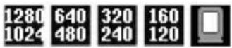 PANASONIC EB-MX6 - Icons on picture preview screen - 2
