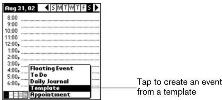 Aug 31, 02 8:00 9:00 10:00 11:00 12:00 1:00 2:00 3:00 4:00 5:00 6:00 Floating Event To Do Daily Journal Template Appointment Tap to create an event from a template