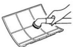 TOSHIBA RAS-13UA2L - Cleaning the air filter - 1