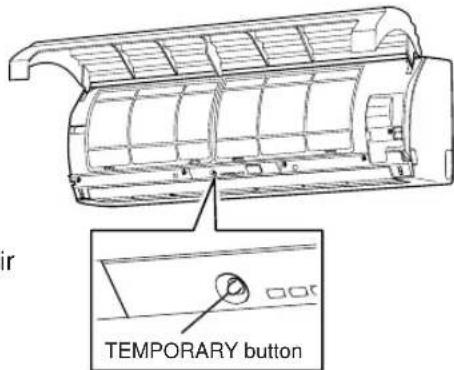 TEMPORARY button