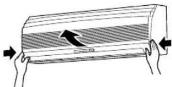 TOSHIBA RAS-13UA2L - Cleaning the air filter - 7