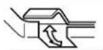 TOSHIBA RAS-07YKX - How to open the screw cap - 1