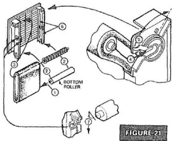 BOTTOM ROLLER FIGURE 21
