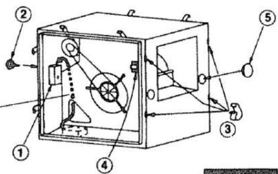 KENMORE 661.624530 - REASSEMBLY AS SIDE OUTLET COOLER (Fig 5) - 4
