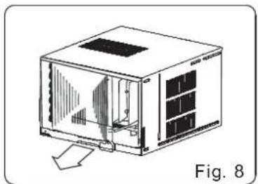 KELVINATOR KWH62CRC - Step 1. Remove the front panel and the air filter - 6