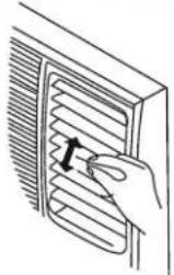 KELVINATOR KWH62CRC - Vertical air flow adjustment (manually) - 1