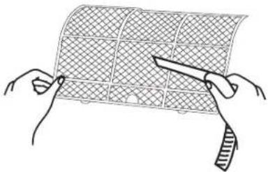 KELVINATOR KSE35CRC - To remove the air filter - 3