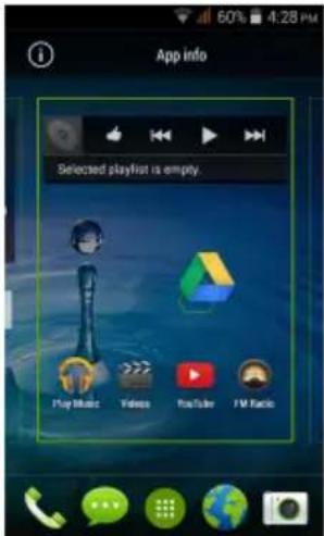 ACER Liquid Z205 - Adding and removing shortcuts and widgets - 2