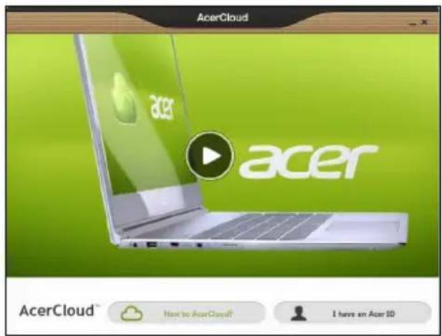 ACER Liquid Z205 - Sign in using your Acer ID - 1