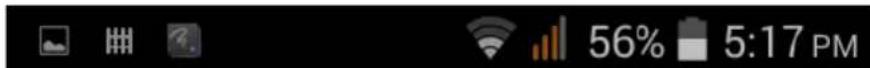 ACER Liquid Z205 - Notification and status area - 1
