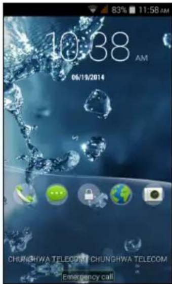 ACER Liquid Z205 - Waking your smartphone - 1