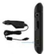 PRESTIGIO GeoVision 5055 iGo - Autós töltő csatlakoztatása - 1